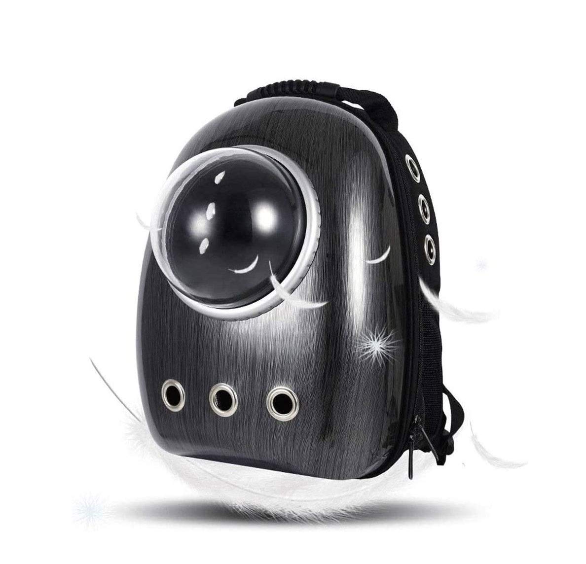 Katze Rucksack-Träger Tasche, Hundrucksack, Haustier Bubble Rucksack für kleine Katzen Welpen Hunde Hase, Airline-genehmigtes Lüfter transparentes Kapsel Rucksack
