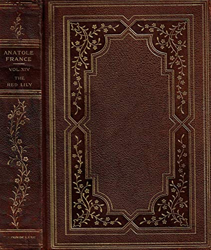 THE RED LILY; VOLUME XIV OF THE AUTHORIZED ENGL... B007FIYQEG Book Cover