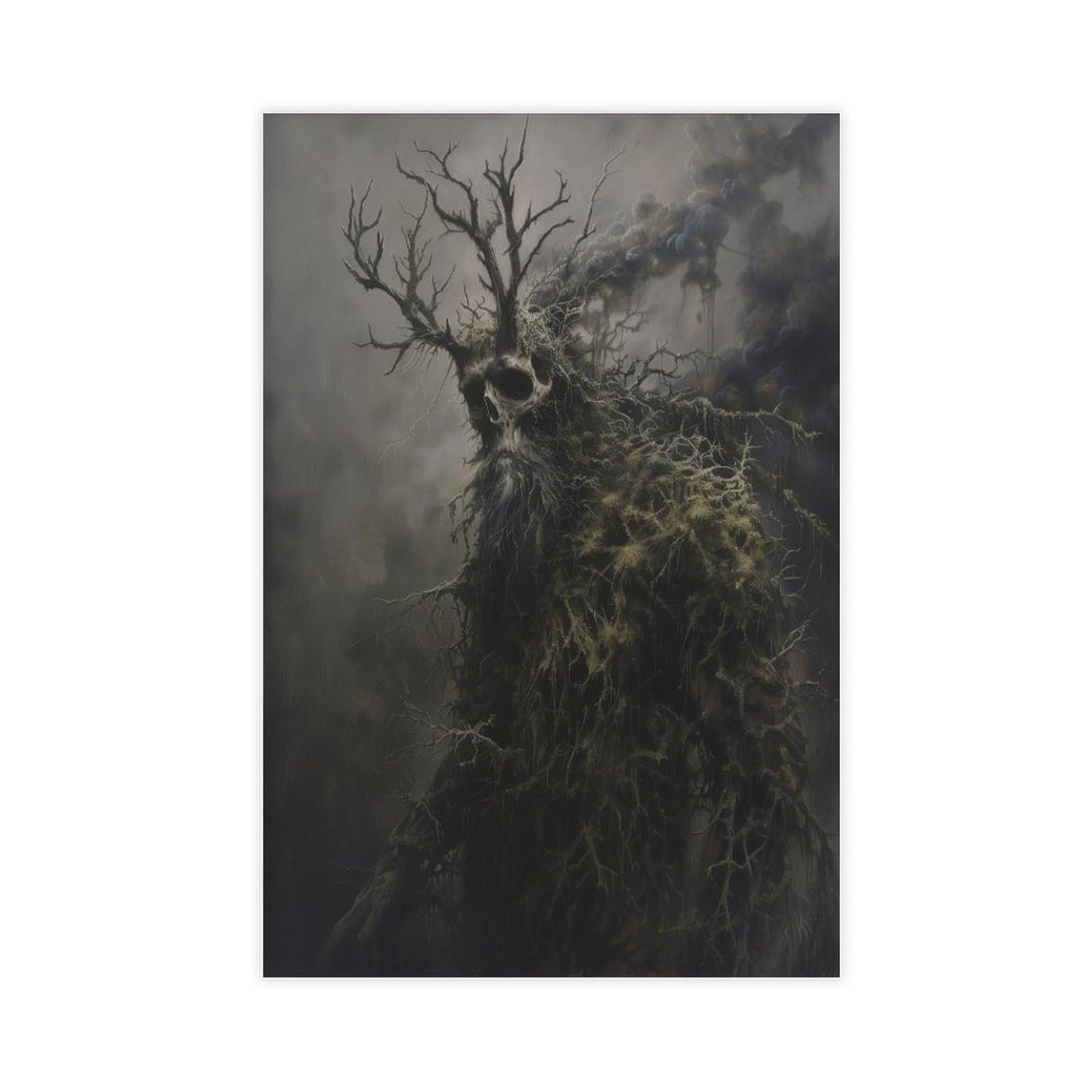HOHHMY Forest Elf Poster Canvas Poster for Dorm Room Decor Gift