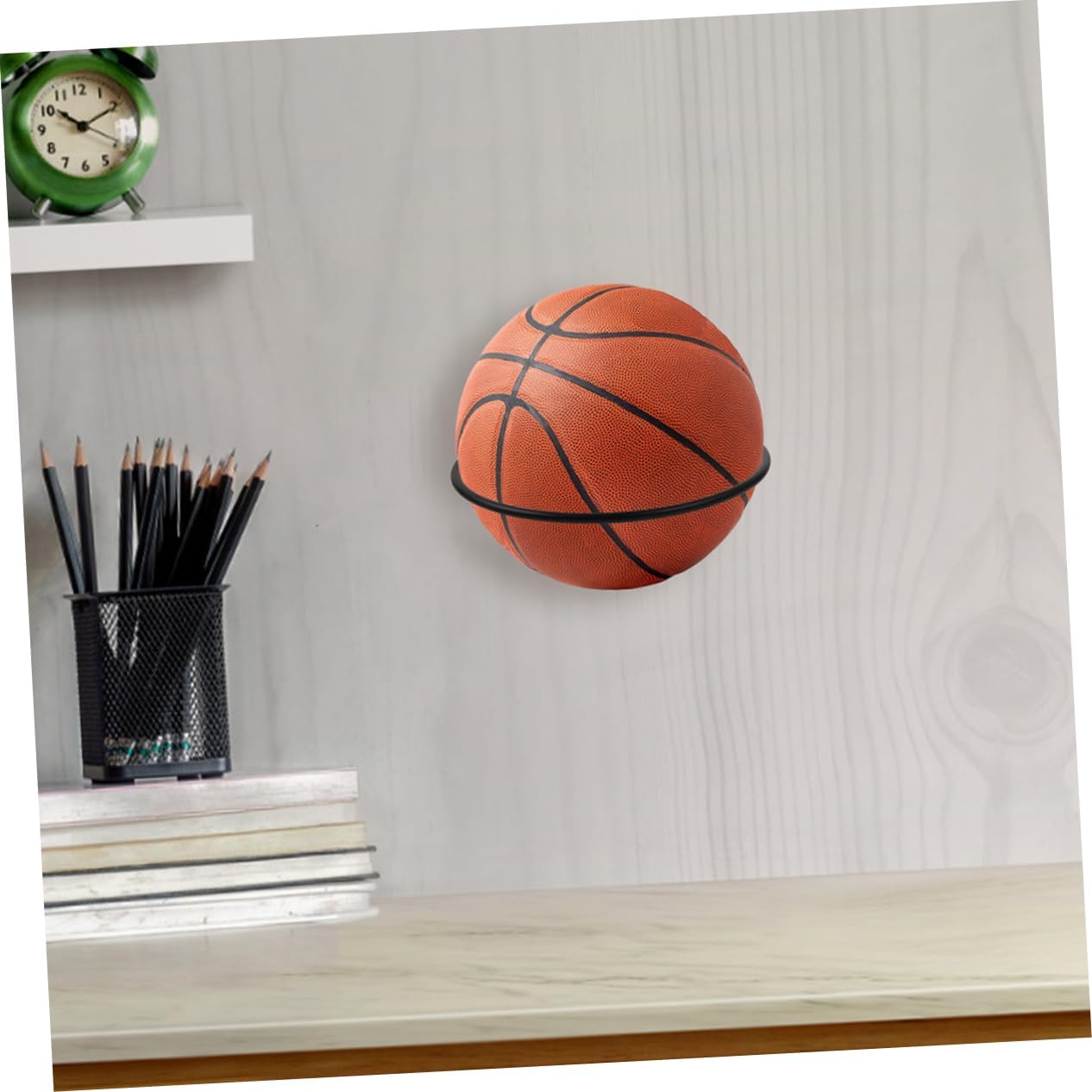 Helmet Ball Bracket Basketball Display Stand Basketball Display Rack Inground Basketball Hoop Storage