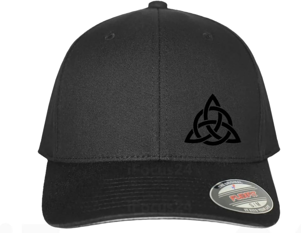 Celtic Trinity Celtic Tribal Celtic Knot Flex Fitted Hat God Viking Army Cap