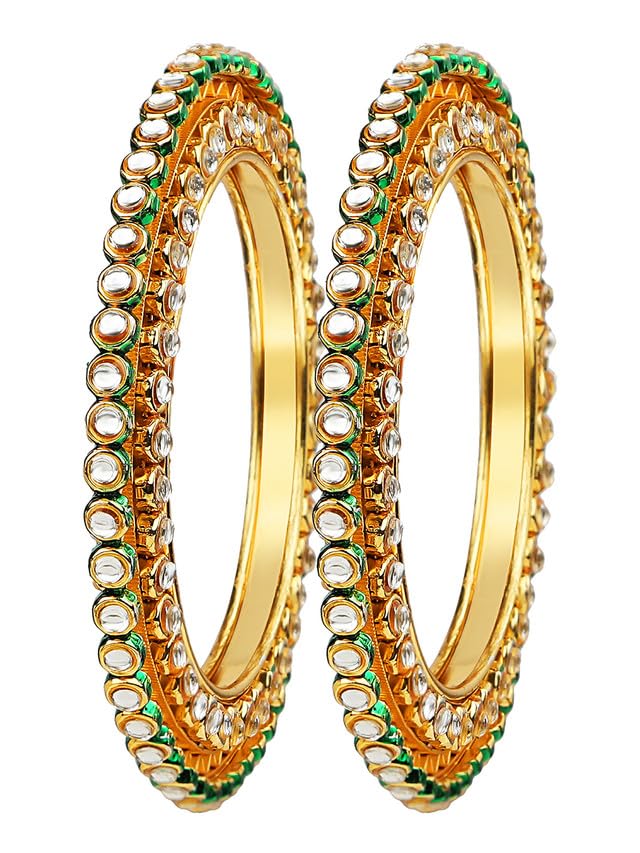 See full amazon price history chart for Rajputi Gold Plated Kundan 2Pc Bangle Kada For Women and Girls Rajputi Gold Plated Kundan 2Pc Bangle Kada For Women and Girls (B0D47RMZXD) Amazon Price History, Amazon Price Tracker
