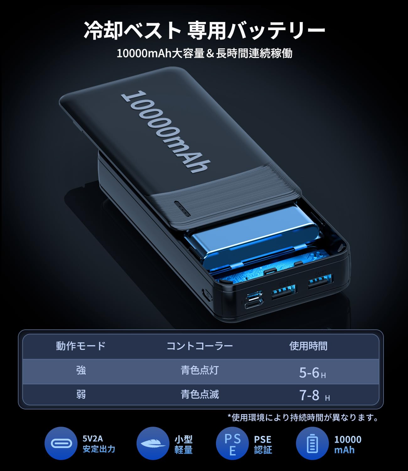 Amazon.co.jp: ペルチェ ベスト 【最大-30℃瞬間冷却・ 1秒瞬冷