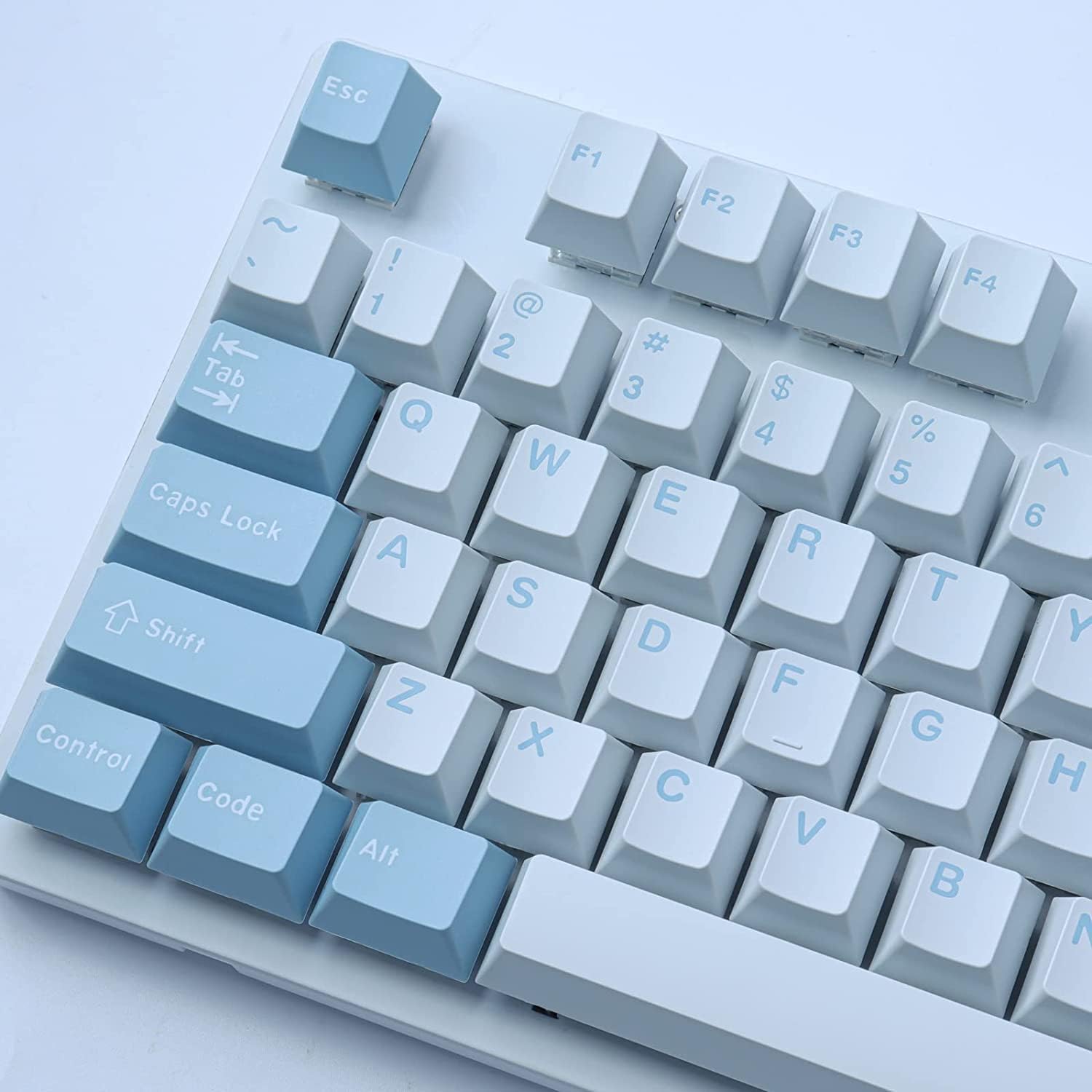 JOMKIZ Keycaps, 173 Keys Cherry Profile Double Shot Keycaps Set with 6.25u and 7u Spacebar for Cherry Mx Switches ISO ANSI Layout Mechanical Keyboard