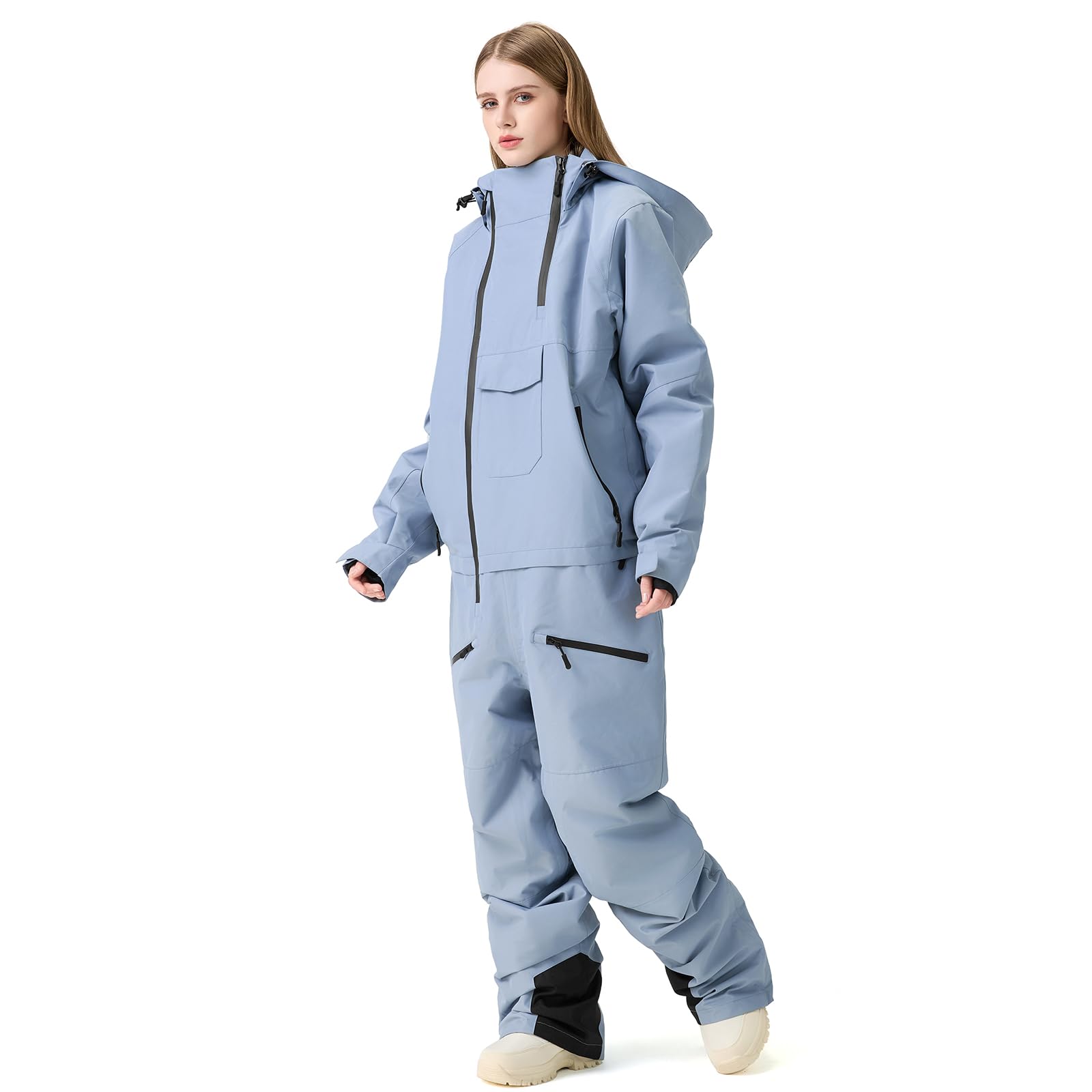 Damen Herren Einteiler Skianzüge Jumpsuits Paar Skianzug Overalls Winter Outdoor Wasserdicht Schneeanzüge für Schneesport