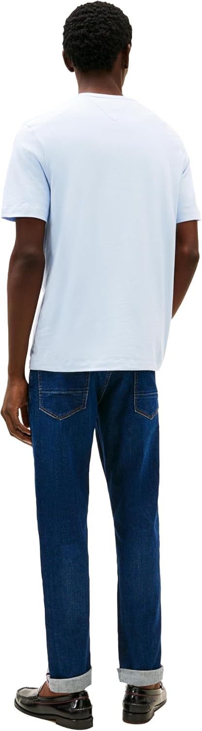 Tommy Hilfiger Men's Short Sleeve Cotton Crewneck T-Shirts in Regular Fit