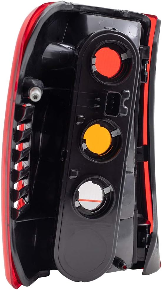 Brock Replacement Set Driver and Passenger Tail Lights Lens with Circuit Boards Compatible with 2002-2004 Grand Cherokee 55155138AJ 55155138AJ