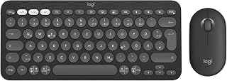 Logitech Pebble 2 Combo für Mac, kabellose Tastatur und Maus