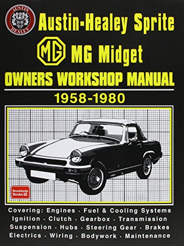  Austin-Healey Sprite MG Midget Owners Workshop Manual 1958-1980: Covering: Austin-Healey Sprite Mks. 1 • 2 • 3 • 4 and MG Midget Mks. 1 • 2 • 3 • 1500.