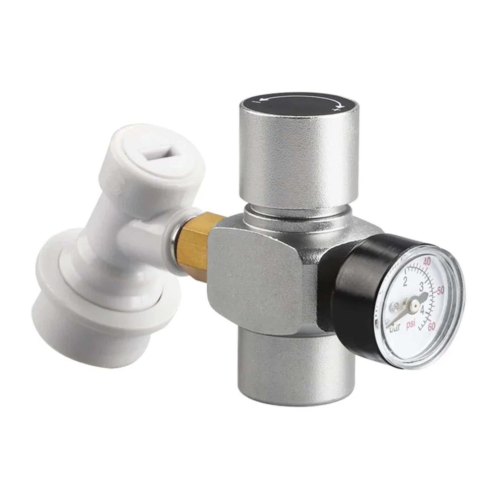 Amazon.co.jp: ミニケグ CO2 レギュレーター、ポータブルビールケグ