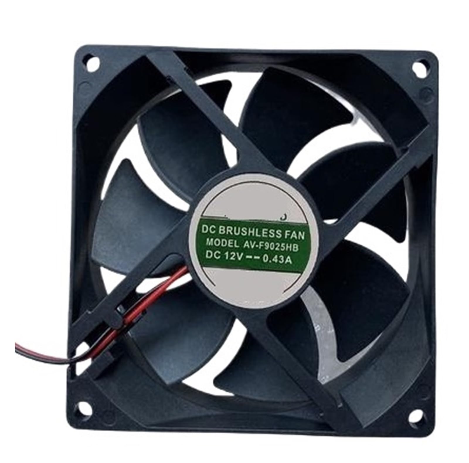 YMUGUEGH AV-F9025HB DC 12V 0.30A 0.43A Cooling Fan 9CM 9025(0.30A)
