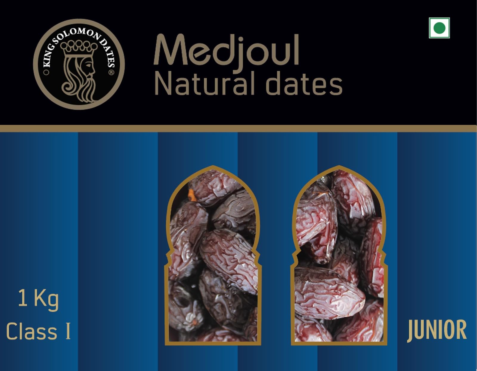 KING SOLOMON DATES Premium Medjool Dates 1Kg | Naturally Sweet & Juicy | Rich Energy Snack | Perfect for Gifting & Healthy Lifestyle | Fresh & Delicious Dates from Israel
