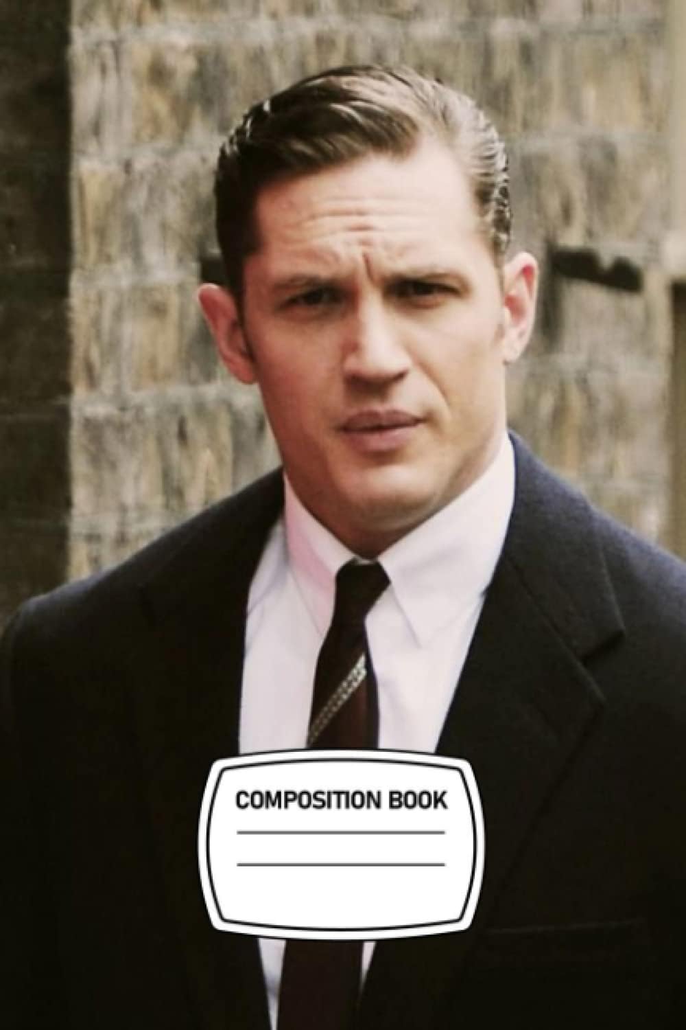 Composition Notebook : Tom Hardy Notebook Journal Gift, Lined Paper Book for Writing. Thankgiving Notebook , Perfect Present for Fan.