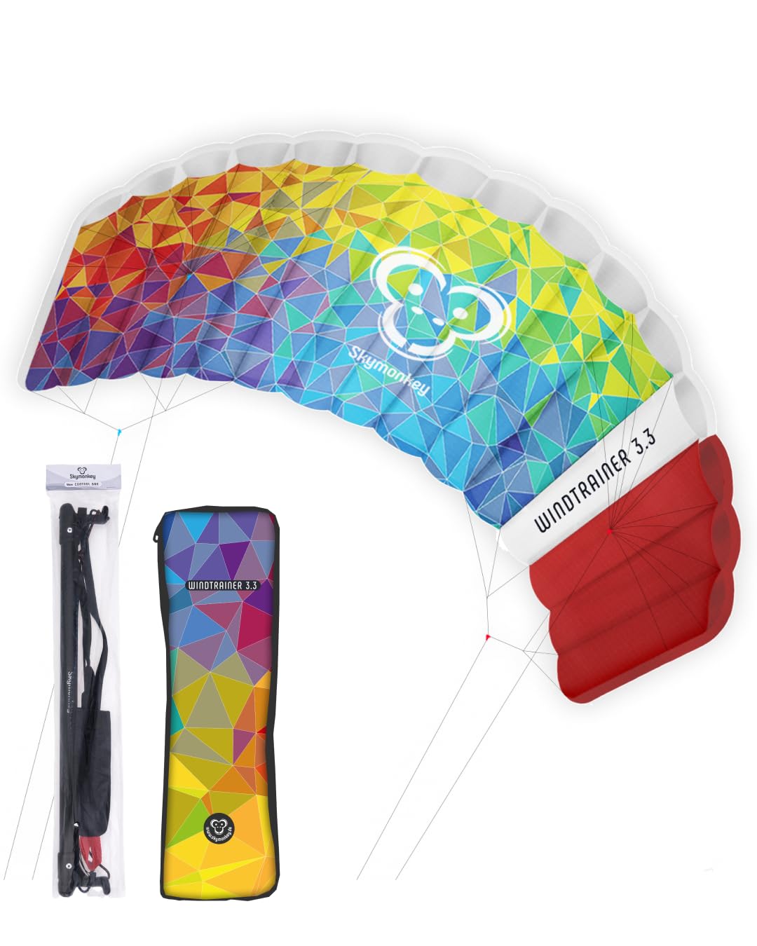 Skymonkey Kite-Lenkmatte 4-Leiner Ready 2 Fly, 330 cm