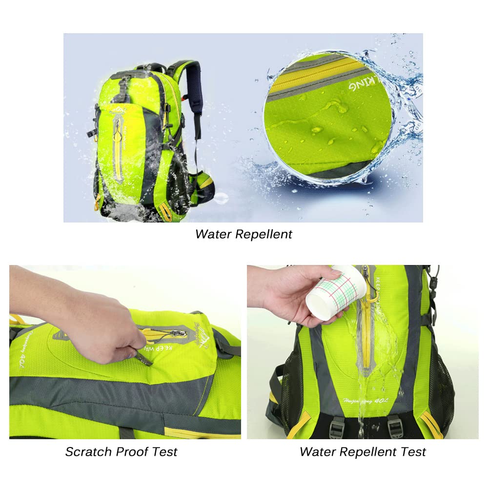 Zaino Militare,40L Water Resistant Travel Zaino Campeggio Escursione Laptop Daypack Trekking Climb Borse Posteriori per Gli Uomini Donne