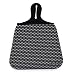 Case New Lightweight Neoprene Auto Trash Bag Sleeve Pouch/Litter Bag/Car Trash Keeper/Garbage Holder/Trash Liner Bag Case& Auto Organizer Storage Bag, Stick Shift Car Garbage Bin- White Dots