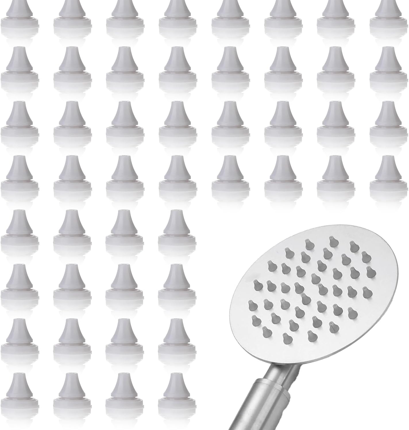 50Pcs Shower Head Nozzles Replacement Shower Head Replace Parts
