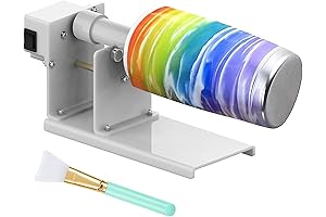 ERZHE 2 Ways Rotation Cup Turner Tumbler for Crafts