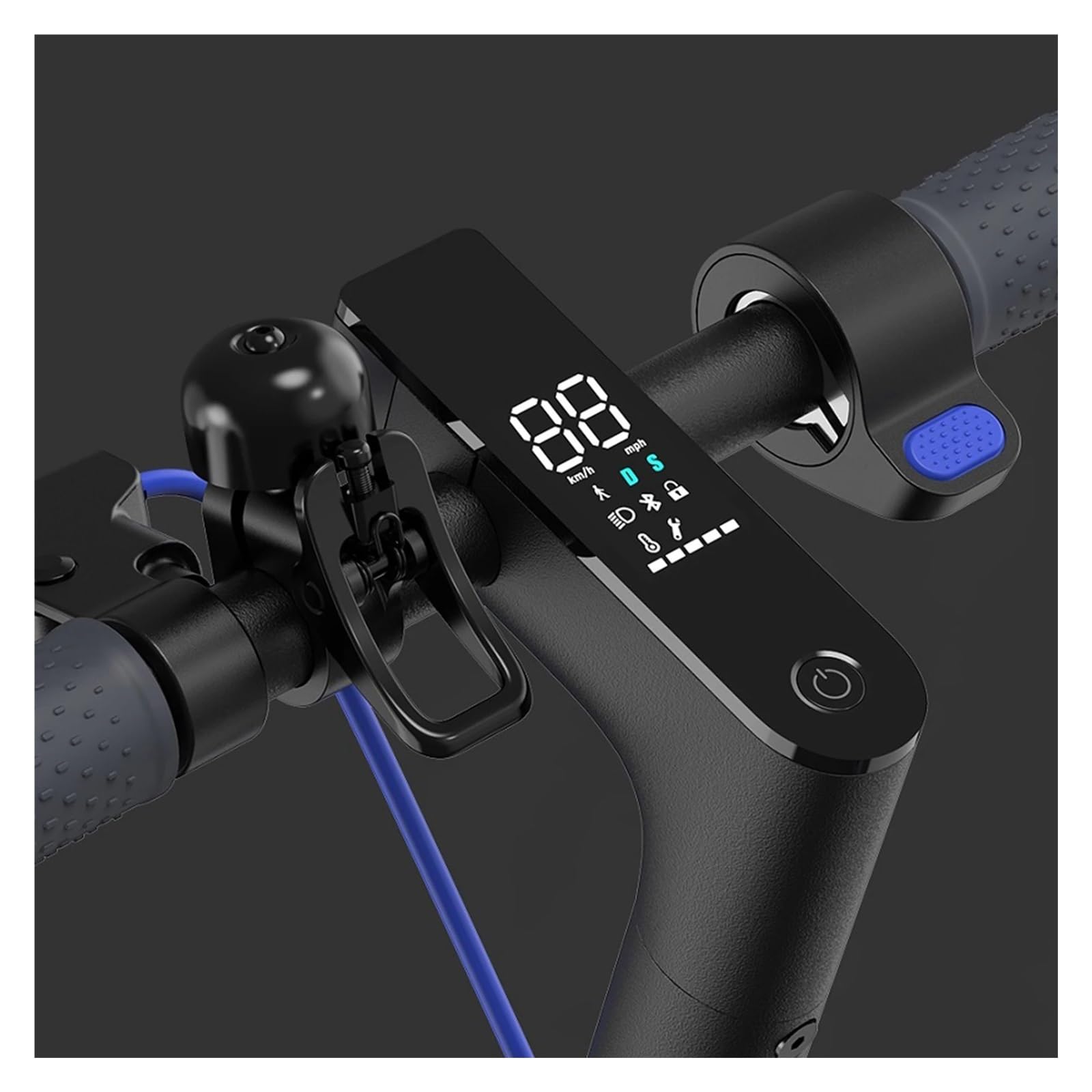 Accesorios para patinetes eléctricos Panel de Pantalla Compatible con Patinete eléctrico Xiaomi 3, Placa Bluetooth MI3, Piezas de Repuesto de Panel LED(Dashboard n Cover)