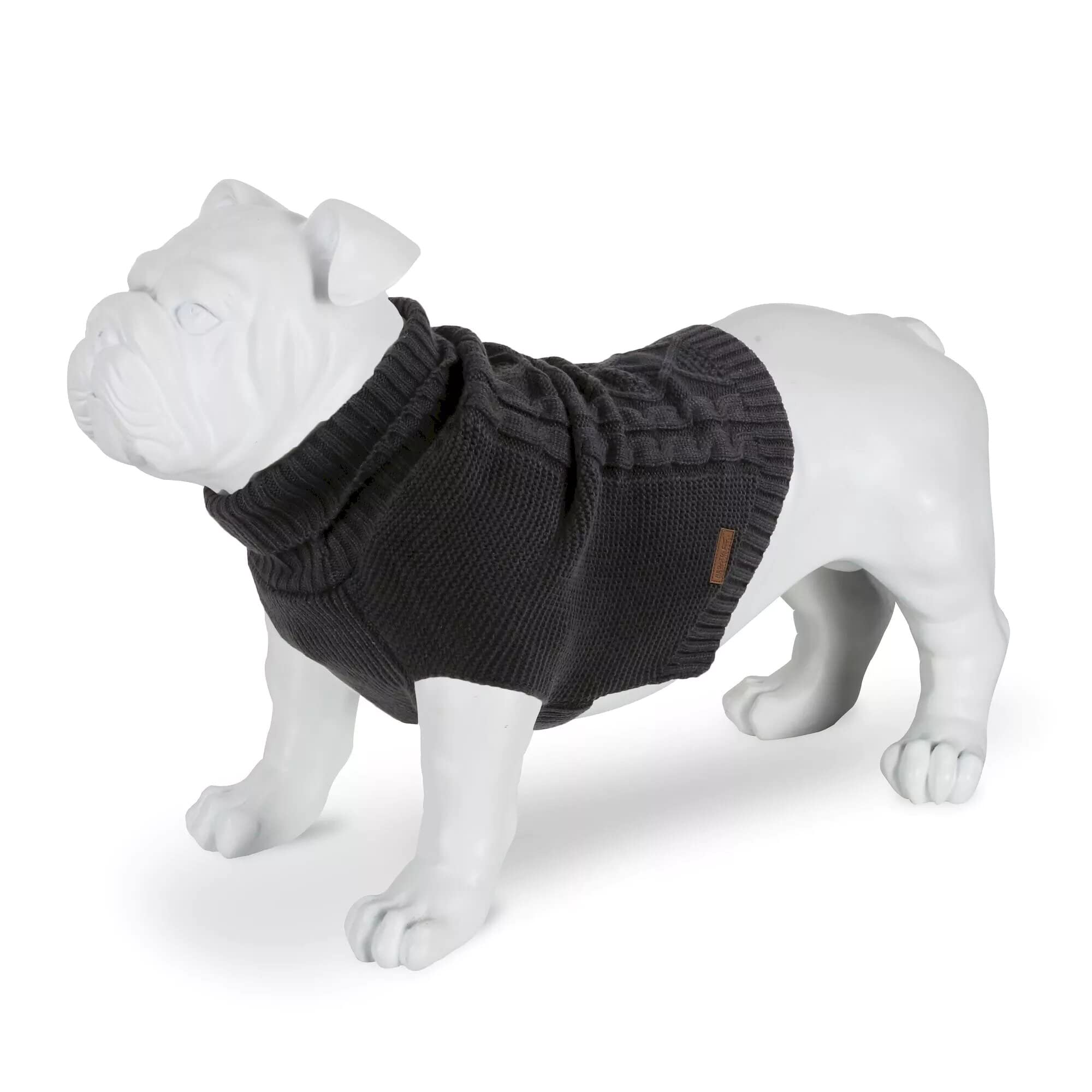 Regatta Maglione per cani lavorato a maglia con collo alto, a coste resistenti, perfetto per attività all'aperto, passeggiate fredde