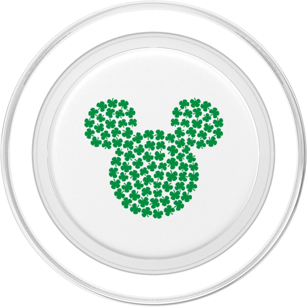 Disney Mickey Mouse Shamrock St. Patrick's Day PopSockets MagSafe PopGrip for iPhone