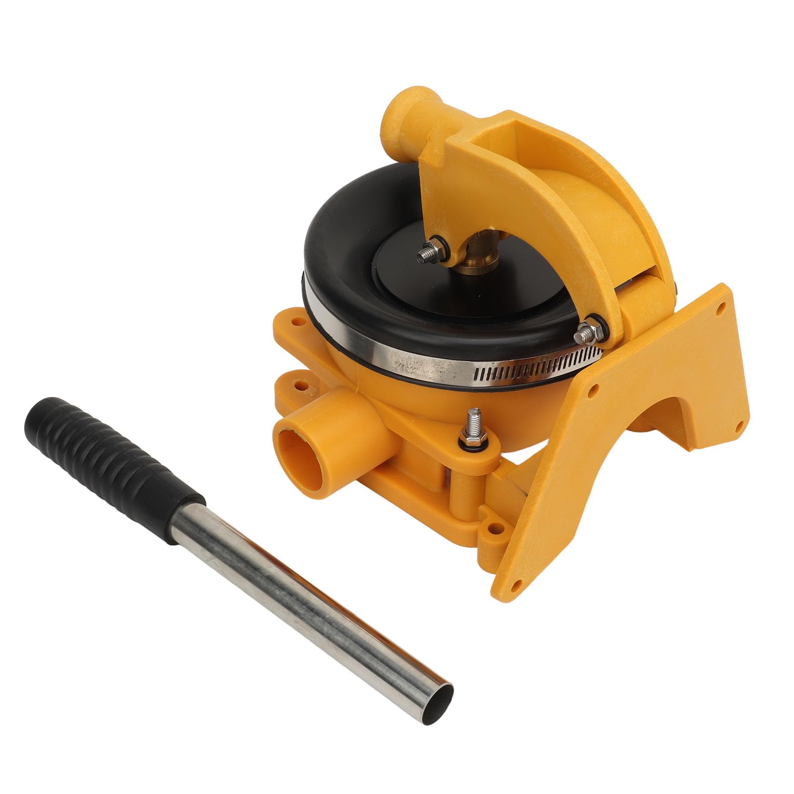 Pompa di Sentina Manuale per Barche Pompa Manuale con Uscita da 32 Mm per lo Scarico delle Acque Reflue e il Trasferimento dell'olio