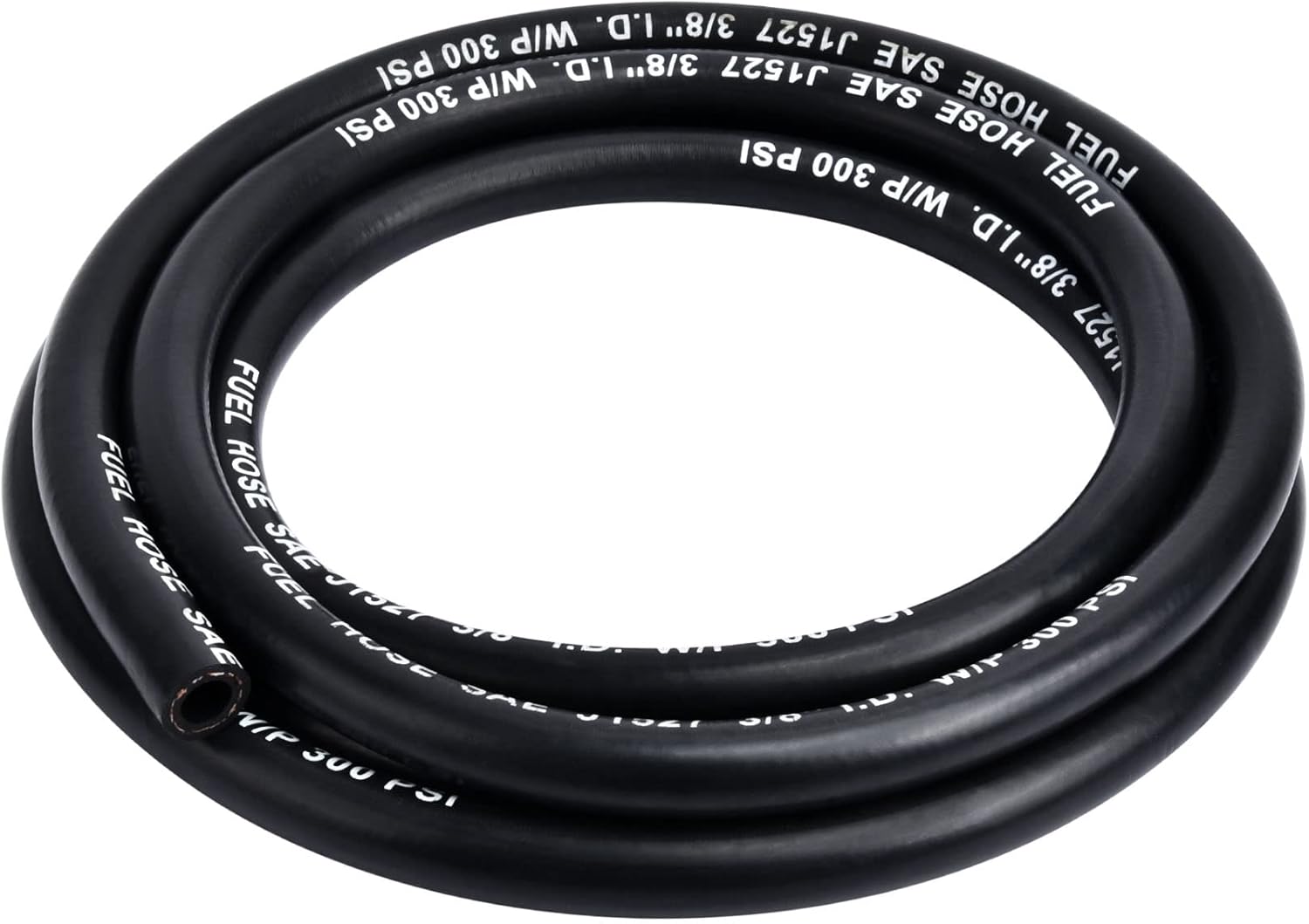 EVIL ENERGY 3/8 Marine Fuel Line Hose Type A1-15 Rubber 10FT SAE J1527