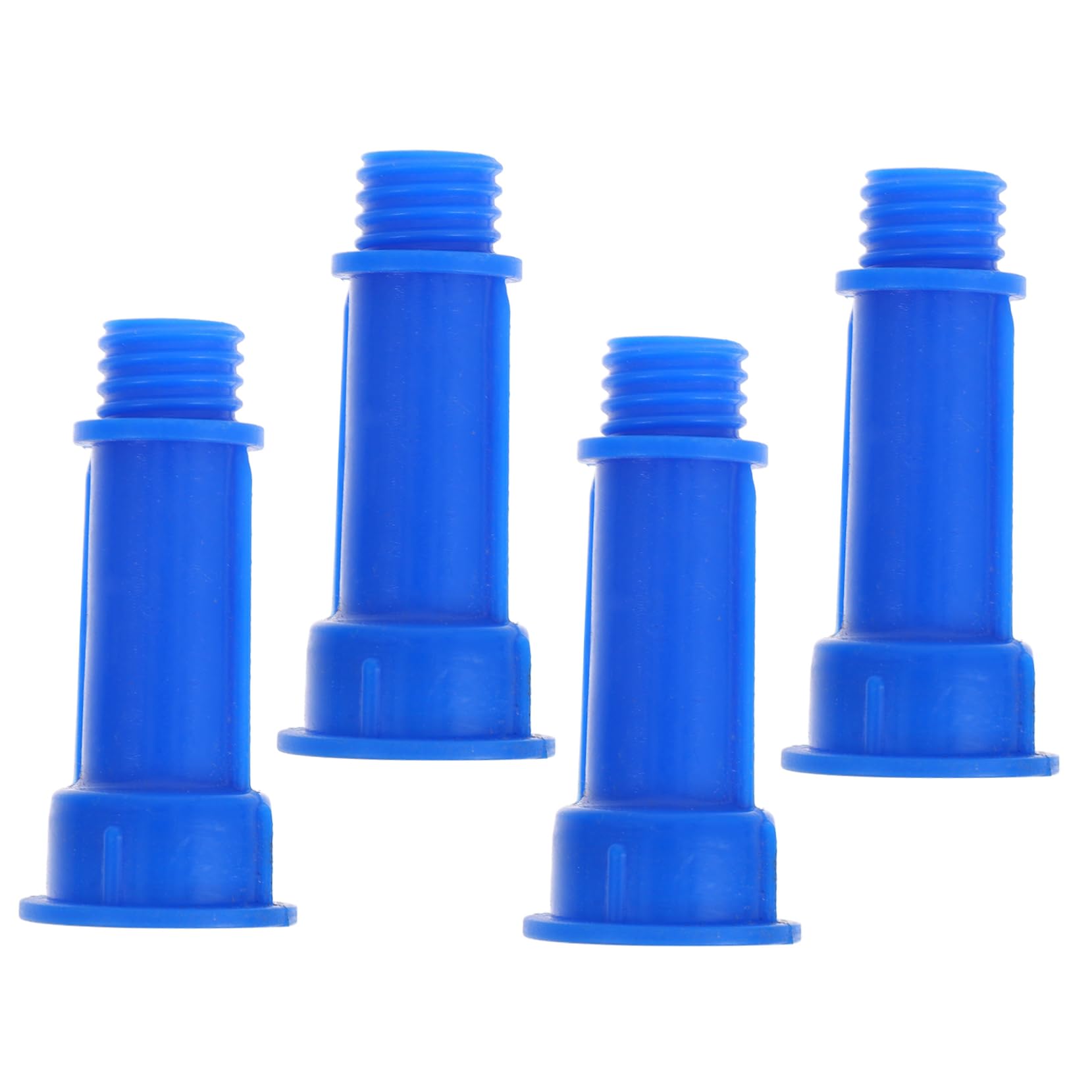 HAWILLOSCH Caulking Nozzle Tips Set 4pcs Reusable Caulking Nozzle Extension Adhesive for Glue Sealant Applicator Holder