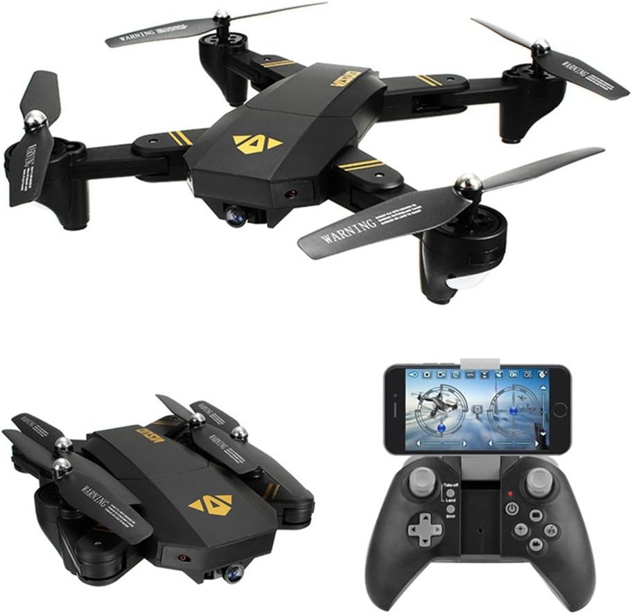 Drone quadcopter Foldable 2.4GHz 6-Gyro Remote Control Drone 720P HD 2MP 120° Wide Angle Camera (Altitude Hold Function)