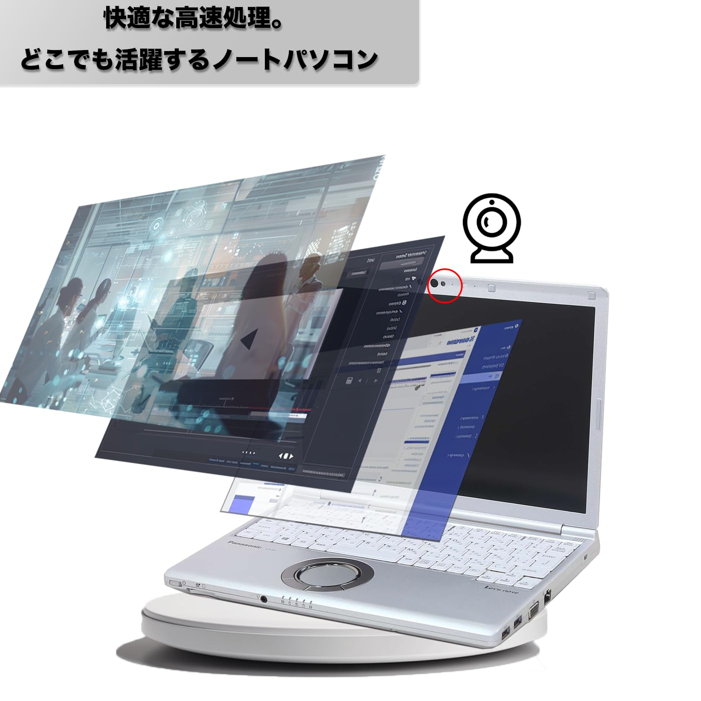 Amazon.co.jp: 【整備済み品】軽量ノートパソコン パナソニック Let's