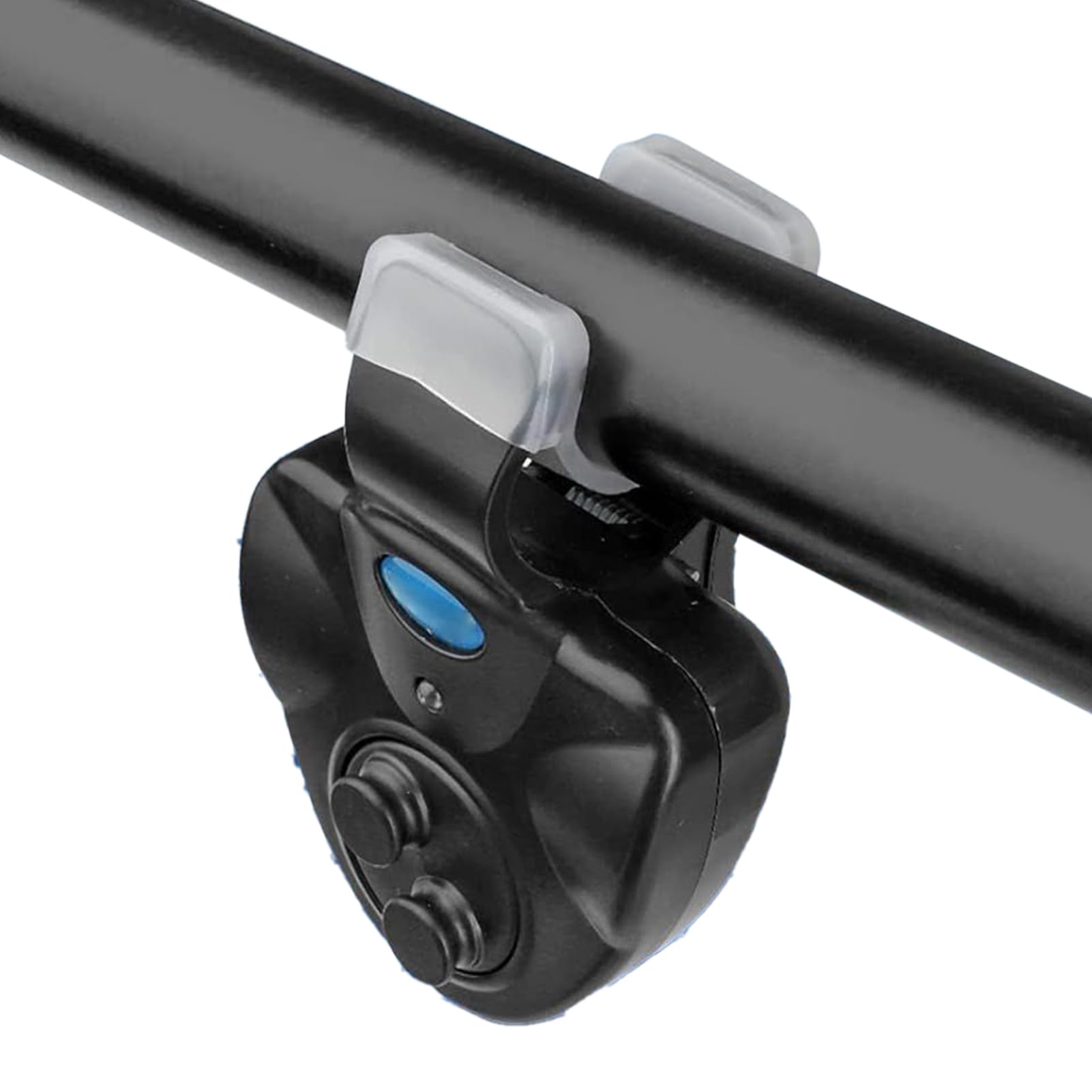 Bite Alarms for Fishing Poles | Fishing Bite Alarm with Sound and Led Indicator,Waterproof Angling Alert Device for Men Women Dad Husband Beginners Experienced Anglers black