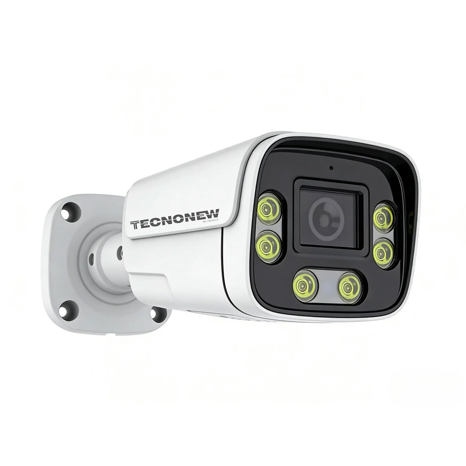 TN-CAM5POE-2.8 Telecamera IP PoE Bullet 5MP | Obiettivo 2.8mm | Visione Notturna a Colori Full HD | IP66 Impermeabile | Compatibile ONVIF | Videosorveglianza Esterno Interno