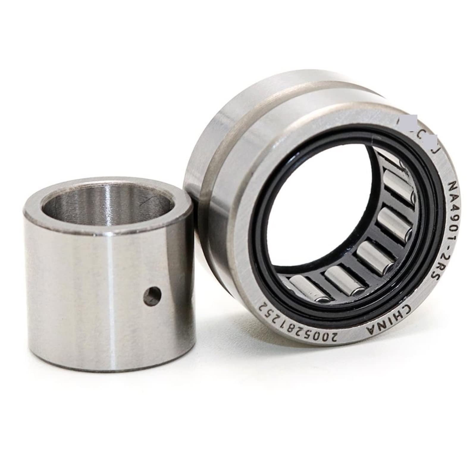 Rodamiento de agujas NA4901 con anillo interior y sello mecanizado de 12x24x14x13 mm