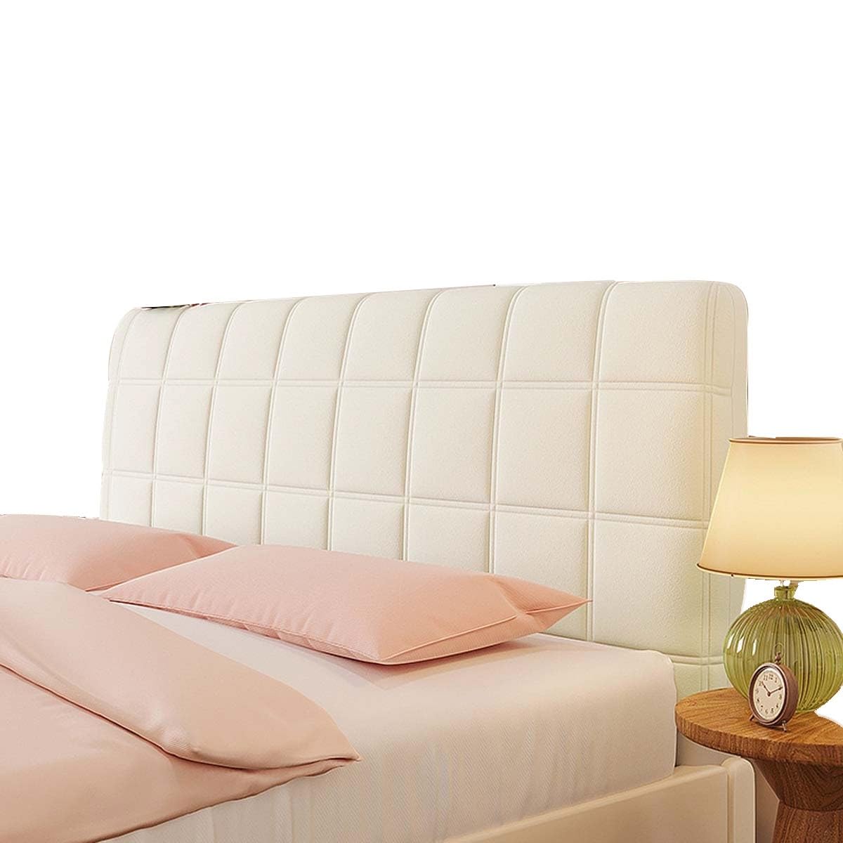 Bett Kopfteil Bezug Stretch Bettkopfteil Hussen 220/160/180cm Modischer Jacquard Staubdichte Bett Kopfteil Abdeckung, Bett Kopfteil Gepolstert Bezug All-Inclusive Kopfteilbezug ( Color : J , Size : 20