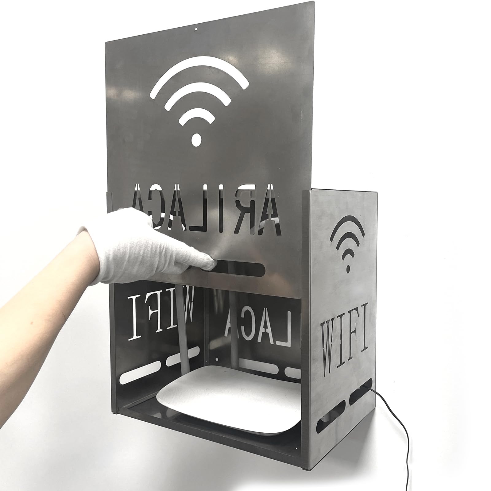 Photo 1 of ***Missing lid***Large Faraday Cage for WiFi Router Faraday Box WiFi Blocker E M F Blocker for Home Faraday Bags for WiFi Router E m f Protection***Missing lid***