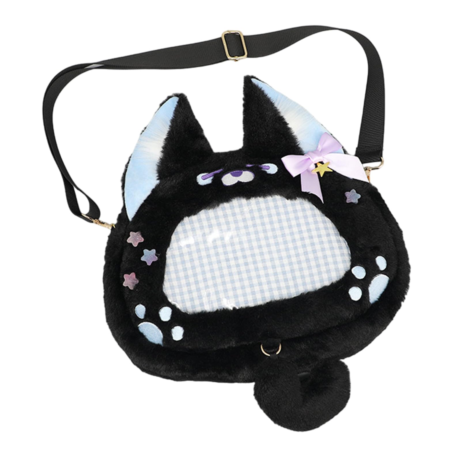 Fashion Itabag Aesthetic Crossbody Bag Lovely Foxes Itabag Japanese Styles Shoulder Bag Plush Bag