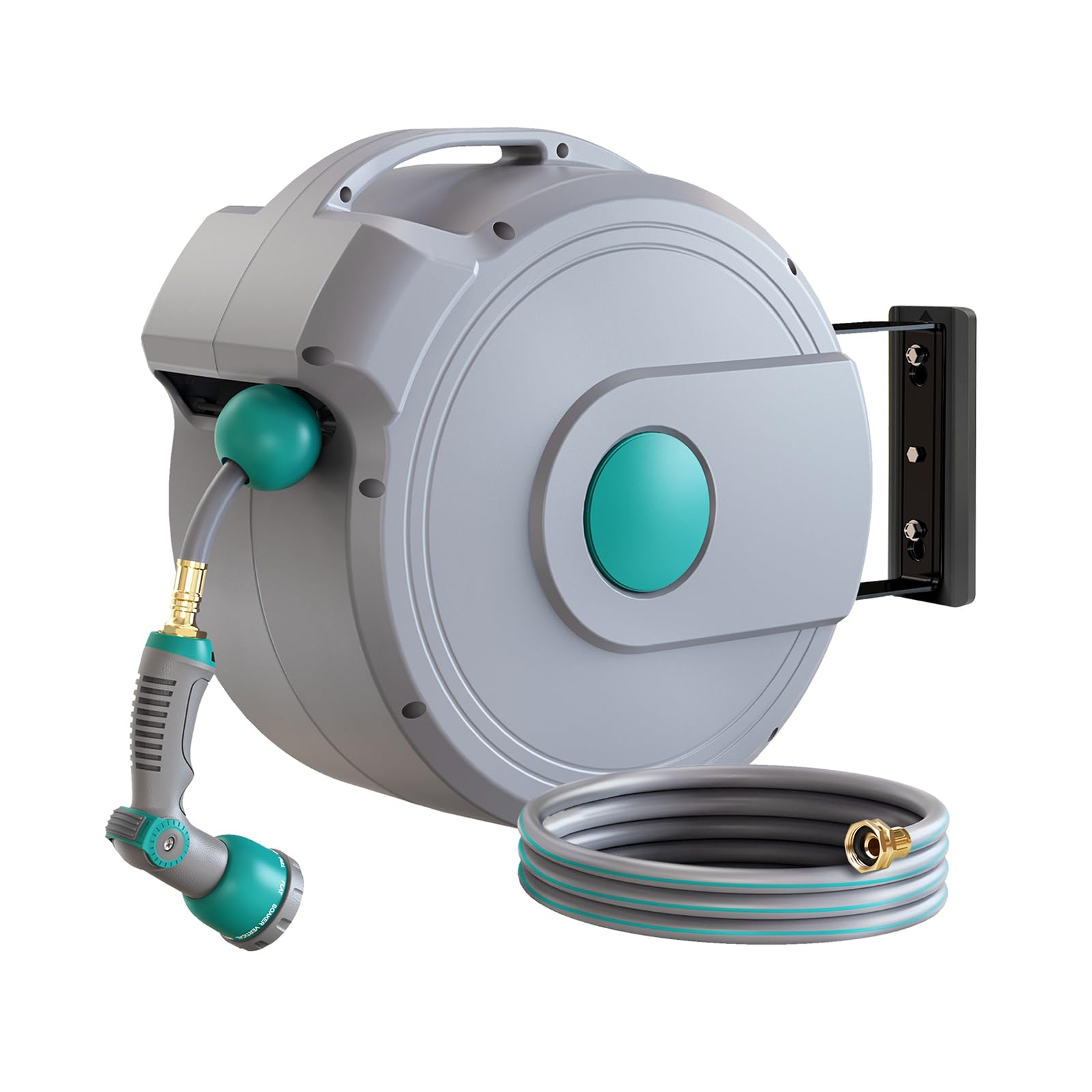 GILBEST Retractable Garden Hose Reel 100 ft