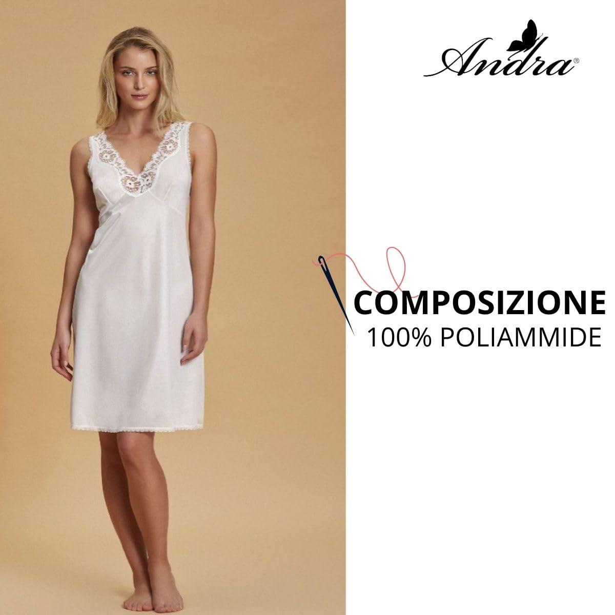 SOTTOVESTE SPALLA LARGA ART84TF ANDRA BASICLINE