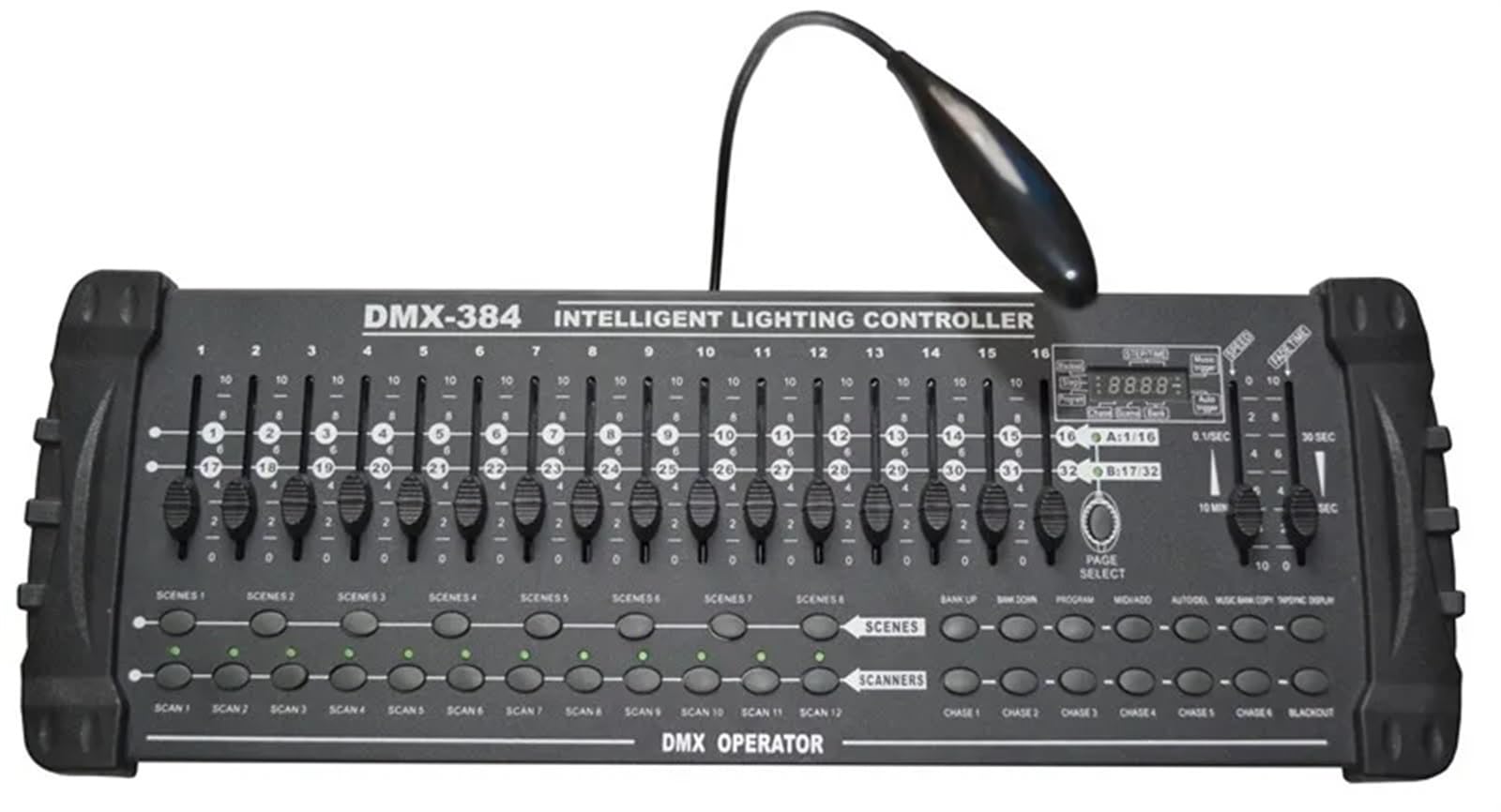 Mesa de Mezclas DJ, Controladores de controlador DMX 384A estándar internacional, haz de luz con cabezal móvil, consola DJ 512, equipo controlador Dmx