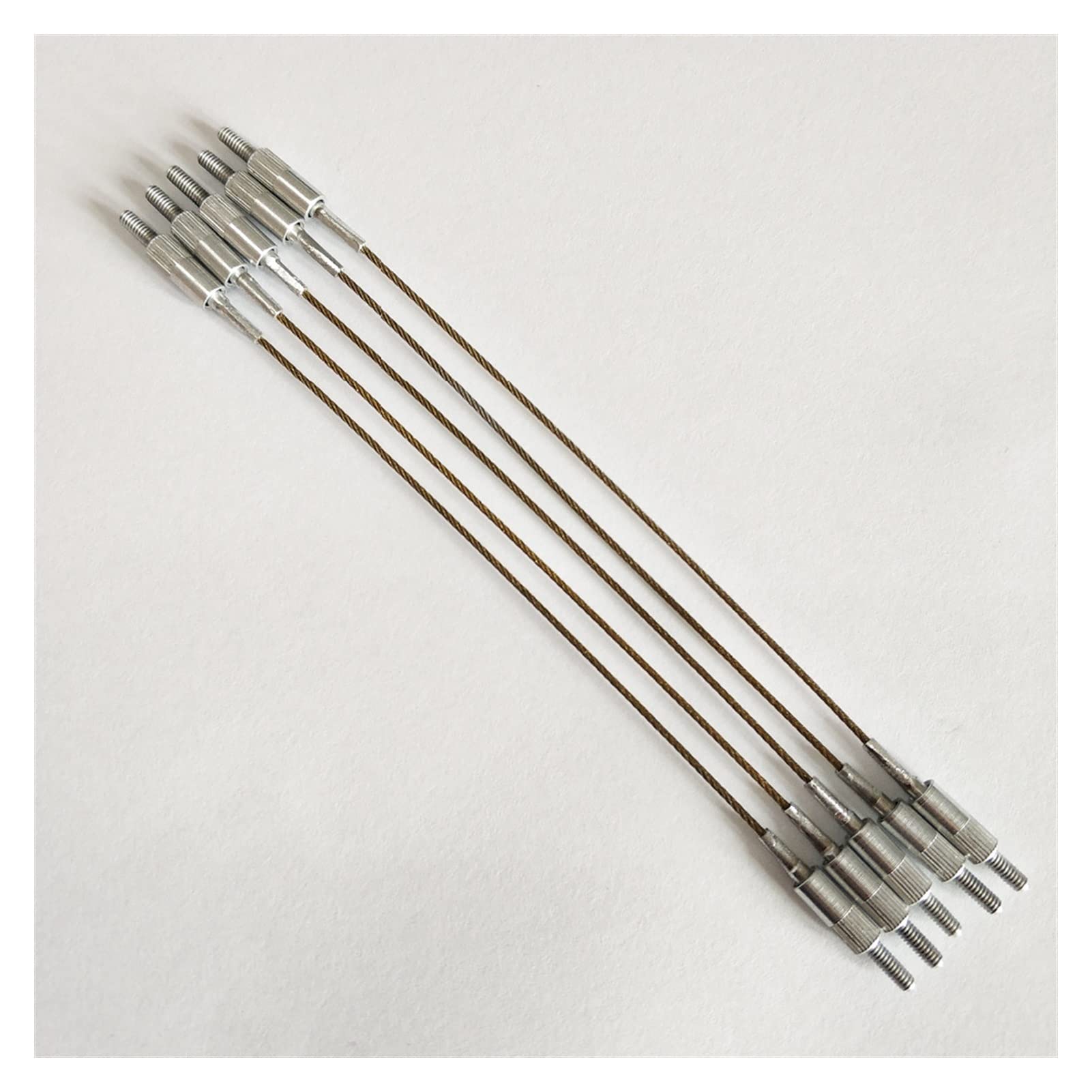 Partes violín 5X 4/4 Violin Tailgut Material De Acero Durable Alta Resistencia
