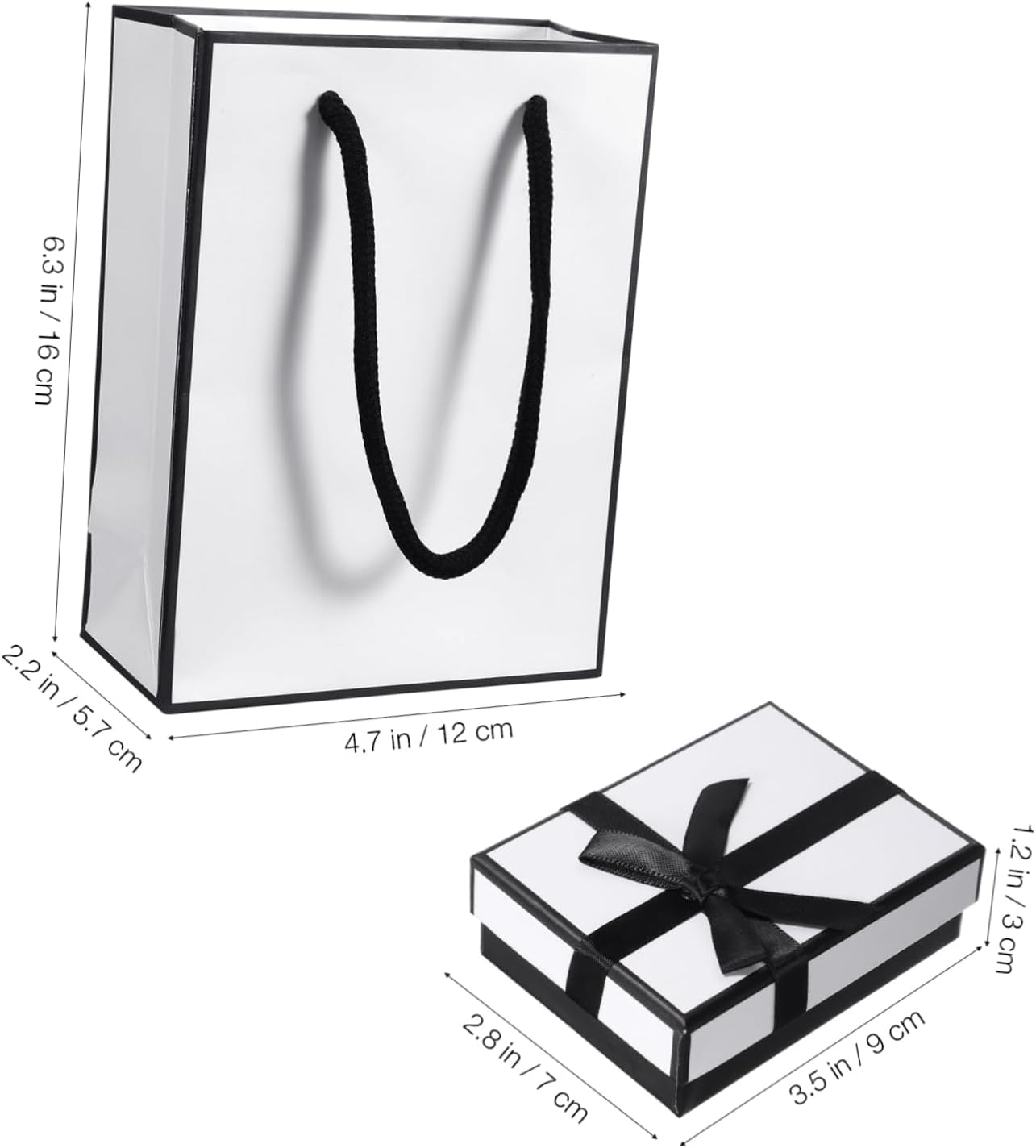 1 Set Box Gift Boxes for Jewellery Gift Boxes for Presents Gift Wrapping Bag Retail Bag Merchandise Bag Christmas Goody Bag Christmas Treat Bag Jewelry Paper Decorative Box