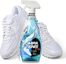 Limpa Tênis Provita Spray Premium Removedor de Manchas Espuma Magica para Calcados Nylon Borracha Tecido Couro Sintetico Cadarços 500ml