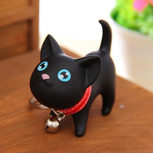 Miniatura 2 de JOYJULY Llaveros para gatos y gatos llaveros para llaves de automóvil adorable bolsa kawaii con colgante idea de regalo para niñas mujeres y hombres