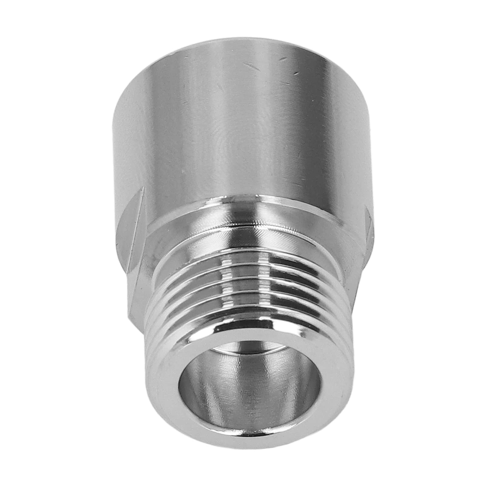 NDNCZDHC Co2 Cylinder Adapter Metal CO2 Female Thread TR21‑4 to Male Thread CGA320 Conversion Kit for Soda-Club