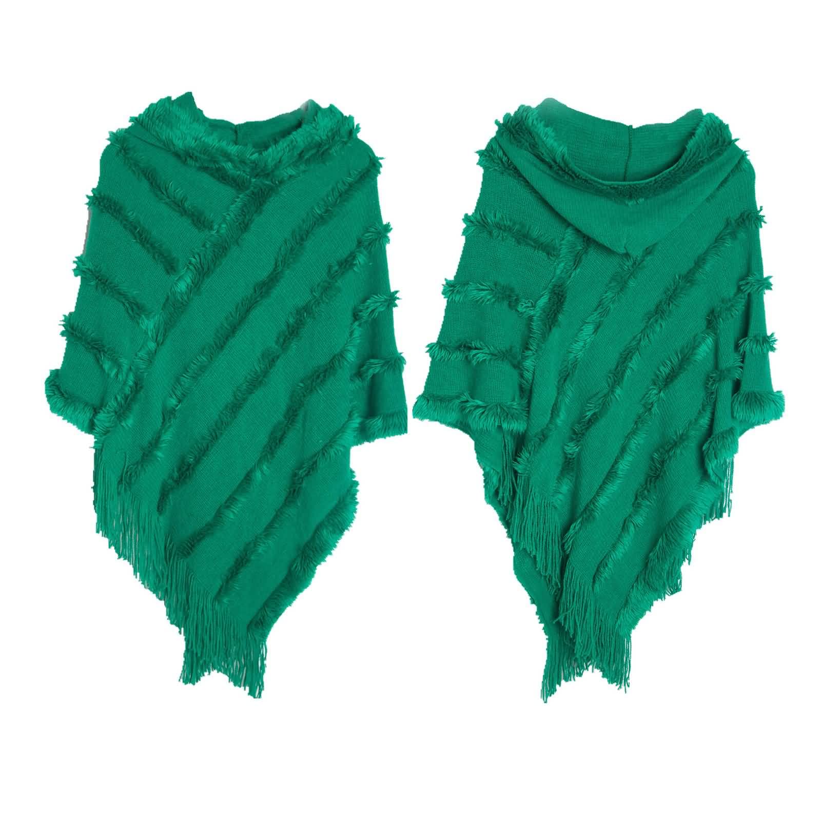 Bufanda de invierno para mujer, sensación de cachemira, bufandas de acrílico con capucha, accesorios de ropa cálida, regalo