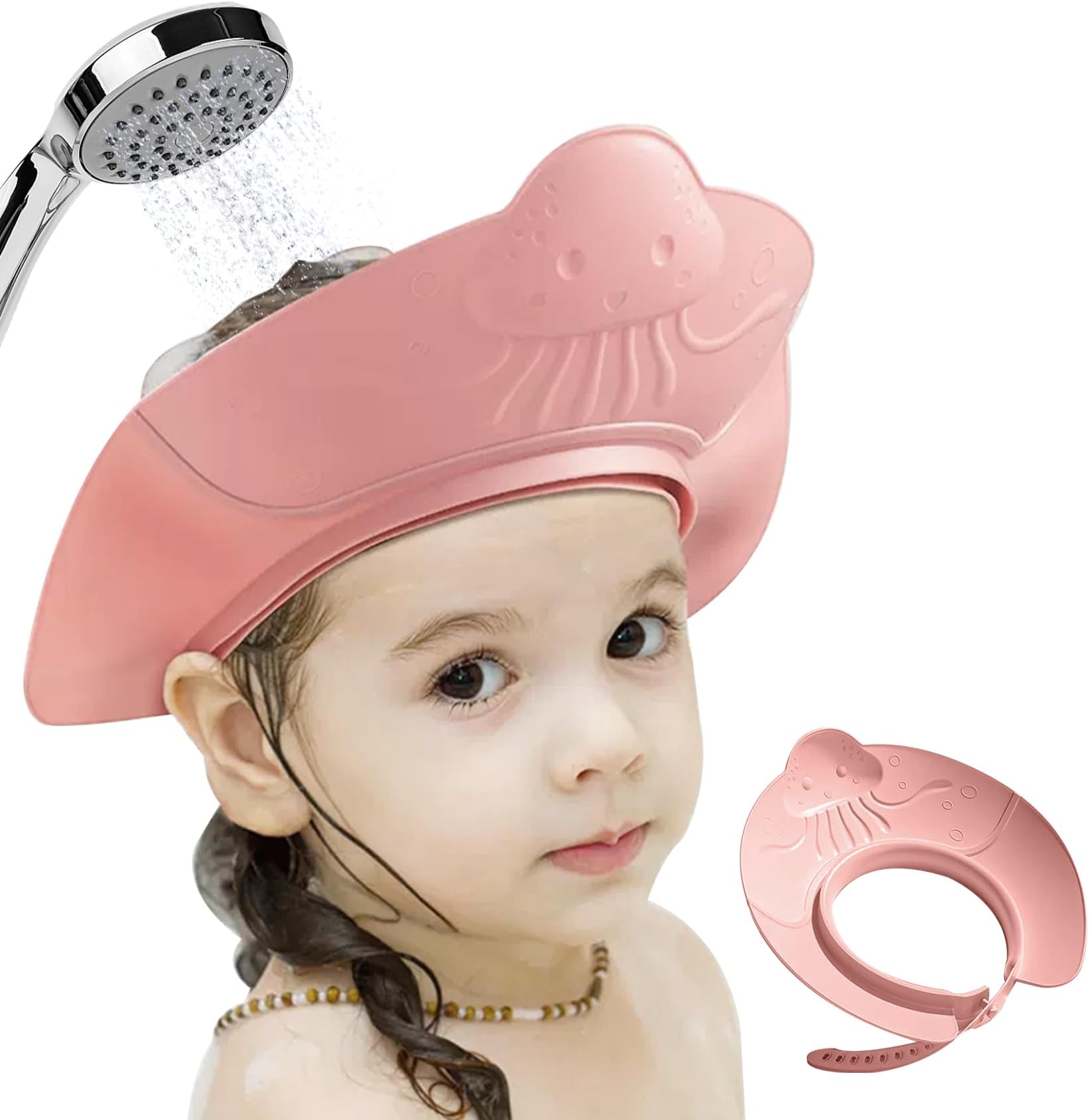 Kair Bath Visor for Babies, Safe Silicone Shower Cap for Kids, Shower Water Guard