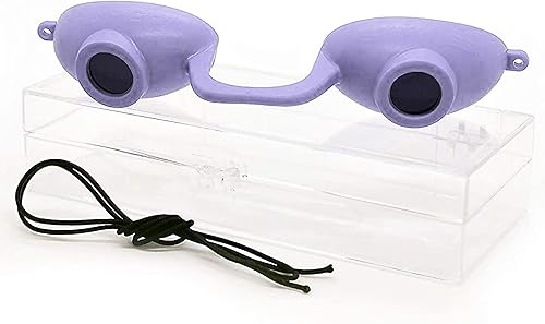 Super Sunnies EVO Flex - Gafas de bronceado que cumplen con la FDA, gafas de bronceado UV para protección ocular que permite la visibilidad, con una