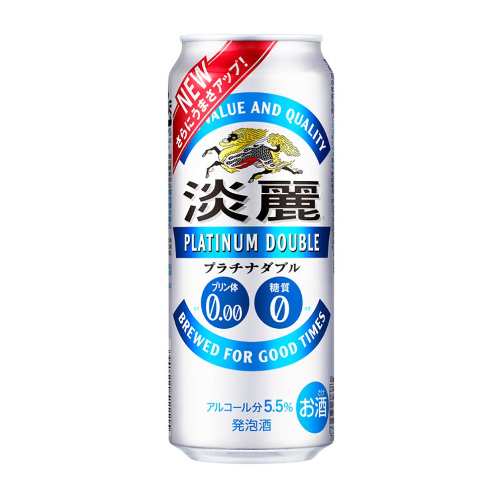 キリン淡麗プラチナダブル500ml缶1ケース(24本入)