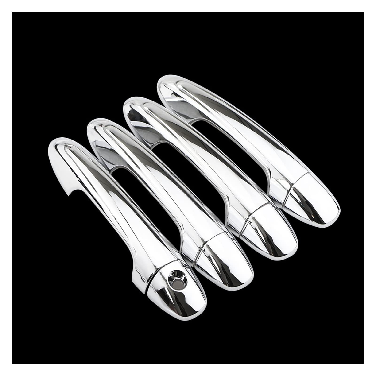 RINKTEEA Exterior Car Door Handle for Innova Hilux Revo Rav4 Car ABS Chrome Door Handle Protection Handles Cover