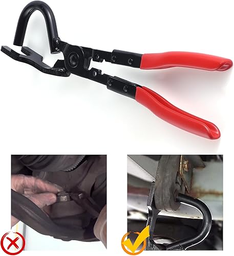 Miniatura 6 de BJSIA Accesorios de herramientas de extracción de suspensión de escape automotriz, alicates de extracción de manguera de coche, herramientas